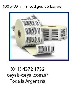 100 x 89  mm  codigos de barras