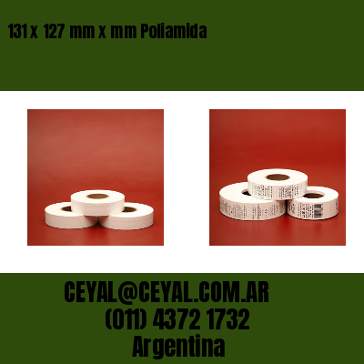 131 x 127 mm x mm Poliamida