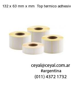 132 x 63 mm x mm  Top termico adhesivo