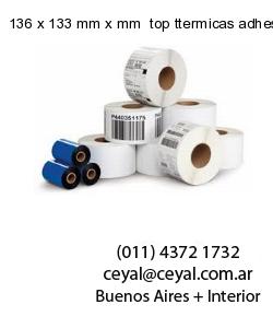136 x 133 mm x mm  top ttermicas adhesivas