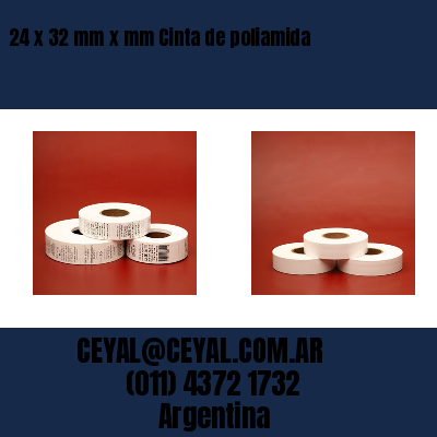 24 x 32 mm x mm Cinta de poliamida