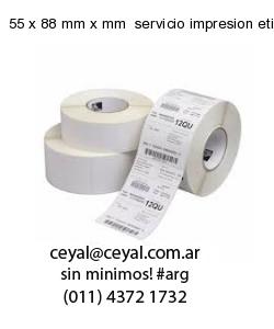 55 x 88 mm x mm  servicio impresion etiquetas ilustracion