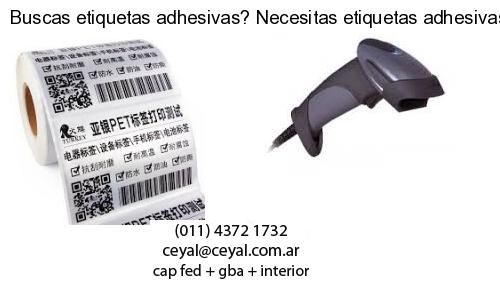Buscas etiquetas adhesivas? Necesitas etiquetas adhesivas? Necesitas impirmir etiquetas adhesivas