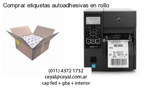 Comprar etiquetas autoadhesivas en rollo
