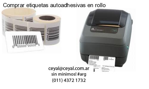 Comprar etiquetas autoadhesivas en rollo