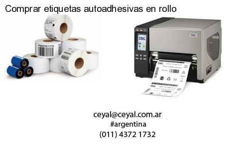 Comprar etiquetas autoadhesivas en rollo