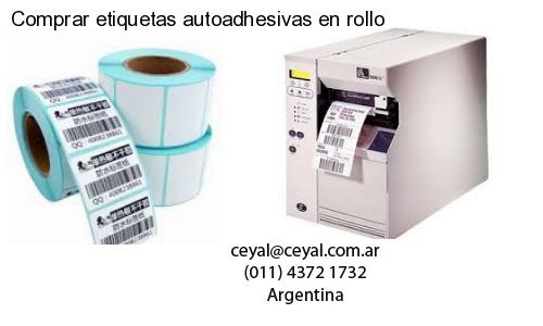 Comprar etiquetas autoadhesivas en rollo