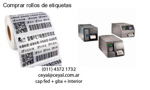 Comprar rollos de etiquetas