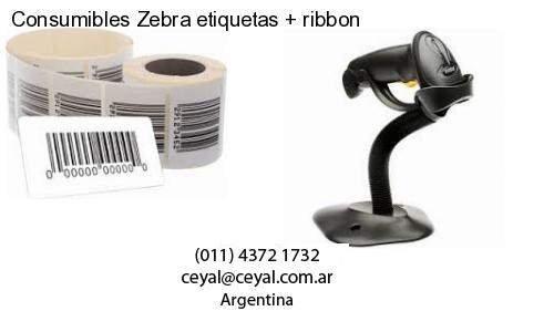 Consumibles Zebra etiquetas   ribbon