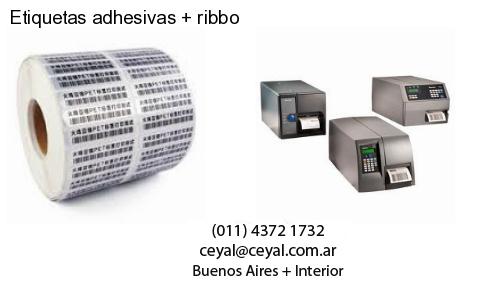 Etiquetas adhesivas   ribbo