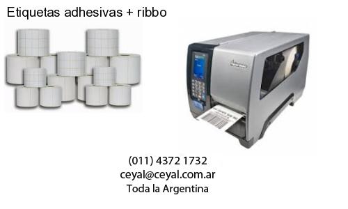 Etiquetas adhesivas   ribbo