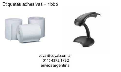 Etiquetas adhesivas   ribbo