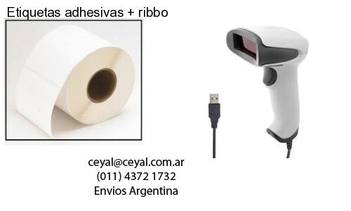 Etiquetas adhesivas ribbo