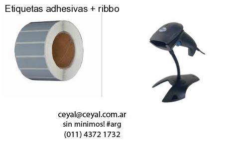 Etiquetas adhesivas ribbo