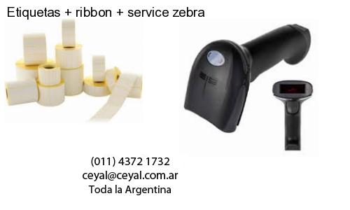 Etiquetas   ribbon   service zebra