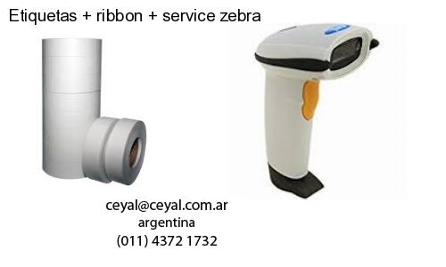 Etiquetas   ribbon   service zebra