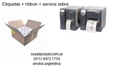 Etiquetas   ribbon   service zebra