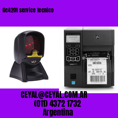 Gc420t service tecnico
