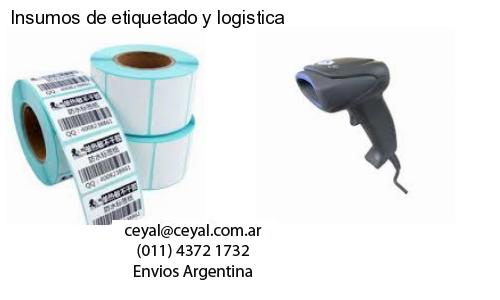 Insumos de etiquetado y logistica