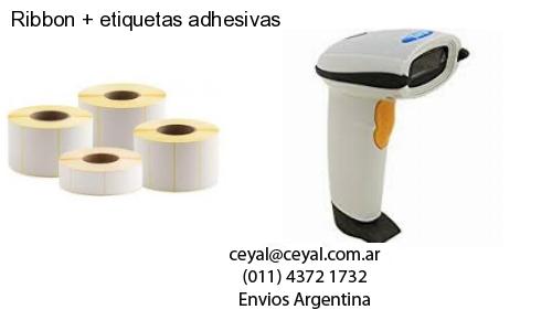 Ribbon etiquetas adhesivas