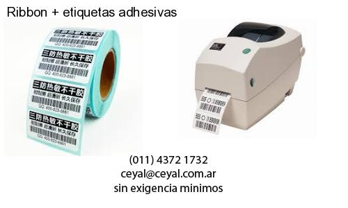 Ribbon   etiquetas adhesivas
