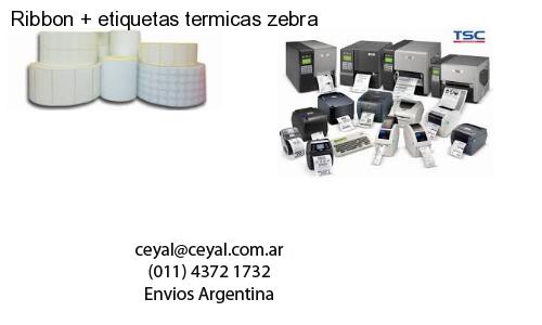 Ribbon   etiquetas termicas zebra