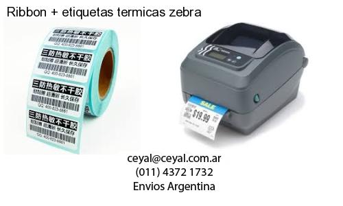 Ribbon   etiquetas termicas zebra