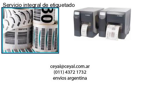 Servicio integral de etiquetado