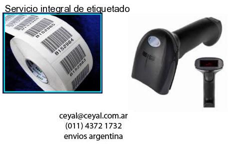 Servicio integral de etiquetado