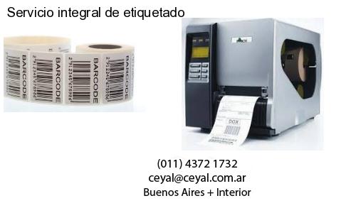 Servicio integral de etiquetado