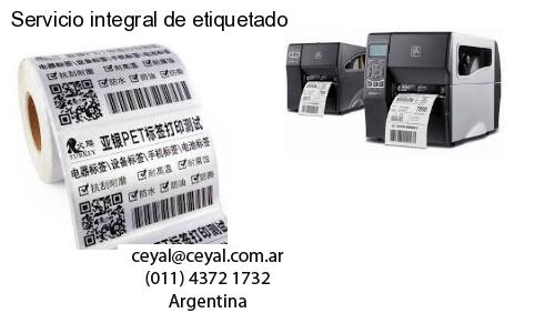 Servicio integral de etiquetado