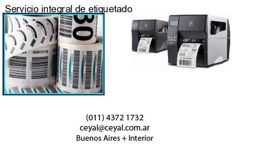 Servicio integral de etiquetado