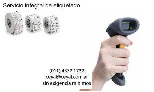 Servicio integral de etiquetado