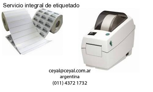 Servicio integral de etiquetado