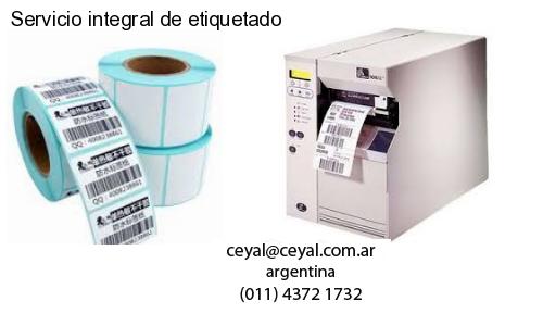 Servicio integral de etiquetado