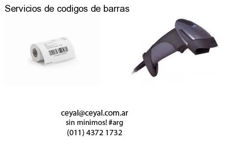 Servicios de codigos de barras