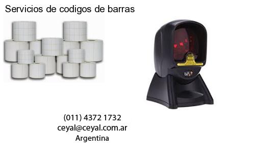 Servicios de codigos de barras