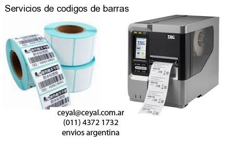 Servicios de codigos de barras