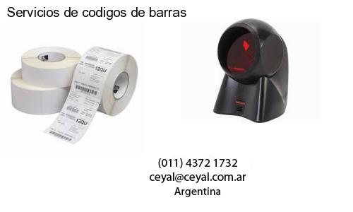 Servicios de codigos de barras