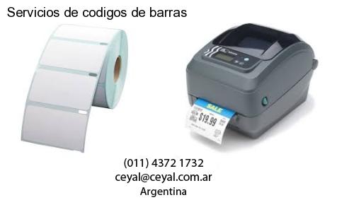 Servicios de codigos de barras