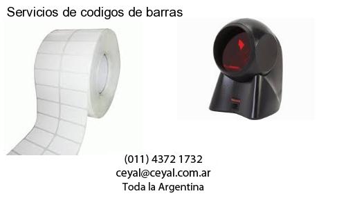 Servicios de codigos de barras