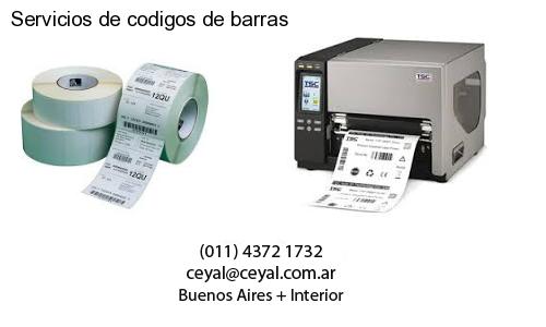 Servicios de codigos de barras