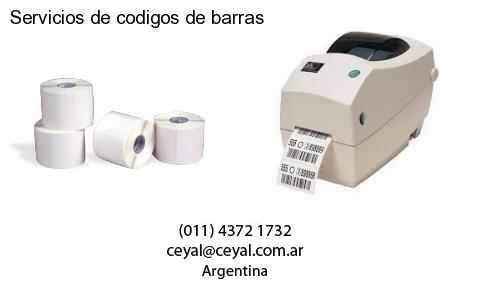 Servicios de codigos de barras