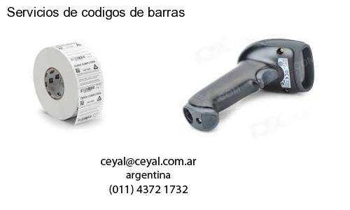 Servicios de codigos de barras