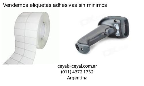 Vendemos etiquetas adhesivas sin minimos