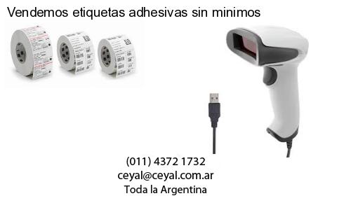 Vendemos etiquetas adhesivas sin minimos