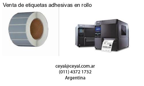 Venta de etiquetas adhesivas en rollo