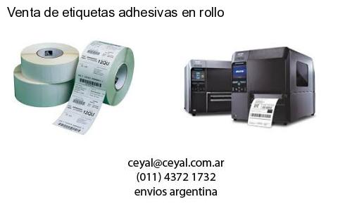 Venta de etiquetas adhesivas en rollo