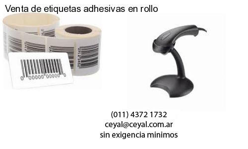 Venta de etiquetas adhesivas en rollo
