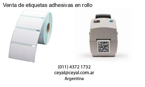 Venta de etiquetas adhesivas en rollo